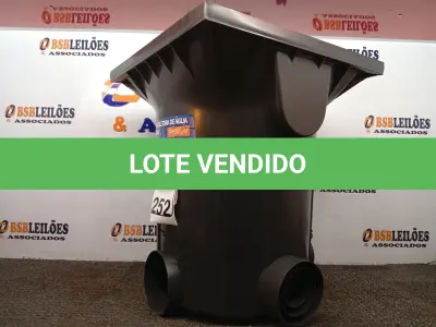 LOTE 252 - 01 CAIXA COLETORA DE ÁGUA PLUVIAL GRANDE PREMIUM PT METASUL (NO ESTADO) ATENÇÃO! FAZER A VISITAÇÃO ANTES DE ARREMATAR, NÃO SABEMOS SE FUNCIONA. LEILÃO NÃO TEM GARANTIA E NEM DEVOLUÇÃO, SUJEITO A POSSÍVEIS AVARIAS VISÍVEIS/OCULTAS E/OU AUSÊNCIA DE COMPONENTES.