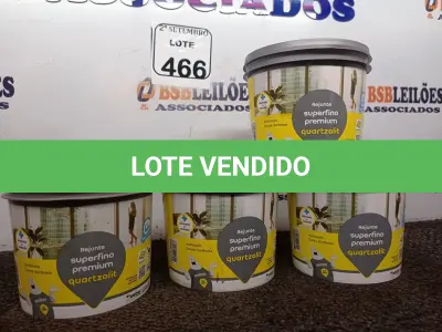 LOTE 466 - 04 BALDINHOS DE REJUNTE SUPERFINO PREMIUM QUARTZOLIT COM 2KG CADA. (NO ESTADO) ATENÇÃO! FAZER A VISITAÇÃO ANTES DE ARREMATAR, NÃO SABEMOS SE FUNCIONA. LEILÃO NÃO TEM GARANTIA E NEM DEVOLUÇÃO, SUJEITO A POSSÍVEIS AVARIAS VISÍVEIS/OCULTAS E/OU AUSÊNCIA DE COMPONENTES.