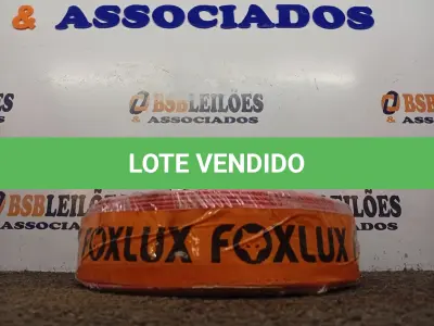 LOTE 225 - 01 ROLO FIO BICOLOR 1,5MM 2X14 100 MT FOXLUX/FAMASTIL (NO ESTADO) ATENÇÃO! FAZER A VISITAÇÃO ANTES DE ARREMATAR, NÃO SABEMOS SE FUNCIONA. LEILÃO NÃO TEM GARANTIA E NEM DEVOLUÇÃO, SUJEITO A POSSÍVEIS AVARIAS VISÍVEIS/OCULTAS E/OU AUSÊNCIA DE COMPONENTES.