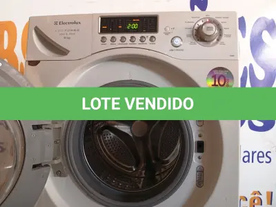 LOTE 354 - 01 LAVA E SECA MARCA ELECTROLUX 09KG. (NO ESTADO) ATENÇÃO! FAZER A VISITAÇÃO ANTES DE ARREMATAR, NÃO SABEMOS SE FUNCIONA. LEILÃO NÃO TEM GARANTIA E NEM DEVOLUÇÃO, SUJEITO A POSSÍVEIS AVARIAS VISÍVEIS/OCULTAS E/OU AUSÊNCIA DE COMPONENTES.