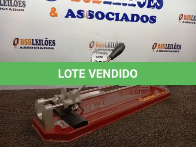 LOTE 367 - 01 CORTADOR DE PISO TEC 50 50CM CORTAG.  (NO ESTADO) ATENÇÃO! FAZER A VISITAÇÃO ANTES DE ARREMATAR, NÃO SABEMOS SE FUNCIONA. LEILÃO NÃO TEM GARANTIA E NEM DEVOLUÇÃO, SUJEITO A POSSÍVEIS AVARIAS VISÍVEIS/OCULTAS E/OU AUSÊNCIA DE COMPONENTES.