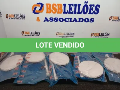 LOTE 157 - 05 CHUVEIRO C/BRAÇO 8" DE 1/2" PVC BR HERC.(NO ESTADO) ATENÇÃO! FAZER A VISITAÇÃO ANTES DE ARREMATAR, NÃO SABEMOS SE FUNCIONA. LEILÃO NÃO TEM GARANTIA E NEM DEVOLUÇÃO, SUJEITO A POSSÍVEIS AVARIAS VISÍVEIS/OCULTAS E/OU AUSÊNCIA DE COMPONENTES.