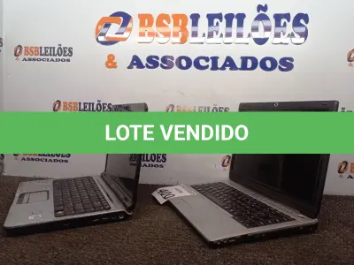 LOTE 400 - 01 NOTEBOOK MARCA HP, 01 NOTEBOOK POSITIVO PARA A RETIRADA DE PEÇAS. (NO ESTADO) ATENÇÃO! FAZER A VISITAÇÃO ANTES DE ARREMATAR, NÃO SABEMOS SE FUNCIONA. LEILÃO NÃO TEM GARANTIA E NEM DEVOLUÇÃO, SUJEITO A POSSÍVEIS AVARIAS VISÍVEIS/OCULTAS E/OU AUSÊNCIA DE COMPONENTES.