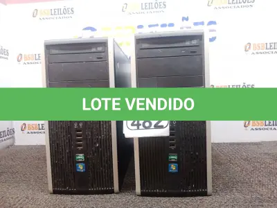 LOTE 482 - 02 CPUS MARCA HP. (NO ESTADO) ATENÇÃO! FAZER A VISITAÇÃO ANTES DE ARREMATAR, NÃO SABEMOS SE FUNCIONA. LEILÃO NÃO TEM GARANTIA E NEM DEVOLUÇÃO, SUJEITO A POSSÍVEIS AVARIAS VISÍVEIS/OCULTAS E/OU AUSÊNCIA DE COMPONENTES.