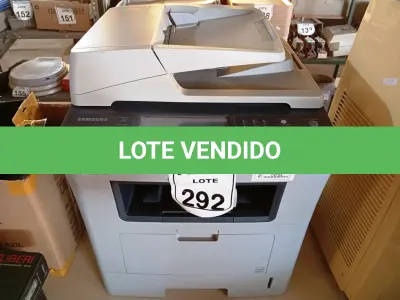 LOTE 292 - 01 IMPRESSORA MULTIFUNCIONAL SAMSUMG MODELO SCX5835FN. (NO ESTADO) ATENÇÃO! FAZER A VISITAÇÃO ANTES DE ARREMATAR, NÃO SABEMOS SE FUNCIONA. LEILÃO NÃO TEM GARANTIA E NEM DEVOLUÇÃO, SUJEITO A POSSÍVEIS AVARIAS VISÍVEIS/OCULTAS E/OU AUSÊNCIA DE COMPONENTES.