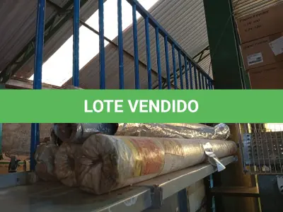 LOTE 255 - 01 ROLO MANTA SUBCOBERTURA 2 FACES 50 METROS BRASFOIL. (NO ESTADO) ATENÇÃO! FAZER A VISITAÇÃO ANTES DE ARREMATAR, NÃO SABEMOS SE FUNCIONA. LEILÃO NÃO TEM GARANTIA E NEM DEVOLUÇÃO, SUJEITO A POSSÍVEIS AVARIAS VISÍVEIS/OCULTAS E/OU AUSÊNCIA DE COMPONENTES.