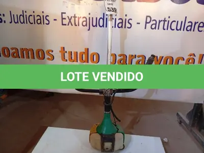 LOTE 539 - 01 ROÇADEIRA A GASOLINA MARCA GARTHEN MOD: CG420. (NO ESTADO) ATENÇÃO! FAZER A VISITAÇÃO ANTES DE ARREMATAR, NÃO SABEMOS SE FUNCIONA. LEILÃO NÃO TEM GARANTIA E NEM DEVOLUÇÃO, SUJEITO A POSSÍVEIS AVARIAS VISÍVEIS/OCULTAS E/OU AUSÊNCIA DE COMPONENTES.