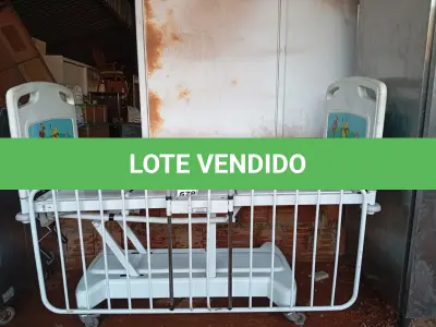 LOTE 578 -  01 CAMA HOSPITALAR. (NO ESTADO) ATENÇÃO! FAZER A VISITAÇÃO ANTES DE ARREMATAR, NÃO SABEMOS SE FUNCIONA. LEILÃO NÃO TEM GARANTIA E NEM DEVOLUÇÃO, SUJEITO A POSSÍVEIS AVARIAS VISÍVEIS/OCULTAS E/OU AUSÊNCIA DE COMPONENTES.