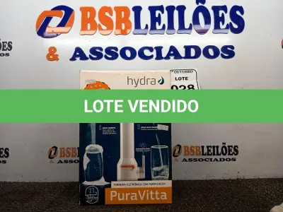 LOTE 028 - 01 TORNEIRA ELETRÔNICA PURA VITTA 220V ÁGUA QUENTE (NOVA). (NO ESTADO) ATENÇÃO! FAZER A VISITAÇÃO ANTES DE ARREMATAR, NÃO SABEMOS SE FUNCIONA. LEILÃO NÃO TEM GARANTIA E NEM DEVOLUÇÃO, SUJEITO A POSSÍVEIS AVARIAS VISÍVEIS/OCULTAS E/OU AUSÊNCIA DE COMPONENTES.