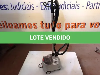 LOTE 280 - 01 FERRO DE PASSAR A VAPOR SUGGAR. (NO ESTADO) ATENÇÃO! FAZER A VISITAÇÃO ANTES DE ARREMATAR, NÃO SABEMOS SE FUNCIONA. LEILÃO NÃO TEM GARANTIA E NEM DEVOLUÇÃO, SUJEITO A POSSÍVEIS AVARIAS VISÍVEIS/OCULTAS E/OU AUSÊNCIA DE COMPONENTES.