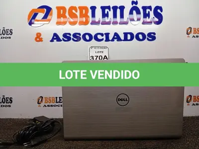 LOTE 370 - 01 NOTEBOOK DELL I7 INSPIRON 15 MODEL: P39F COM CARREGADOR (NO ESTADO) ATENÇÃO! FAZER A VISITAÇÃO ANTES DE ARREMATAR, NÃO SABEMOS SE FUNCIONA. LEILÃO NÃO TEM GARANTIA E NEM DEVOLUÇÃO, SUJEITO A POSSÍVEIS AVARIAS VISÍVEIS/OCULTAS E/OU AUSÊNCIA DE COMPONENTES.