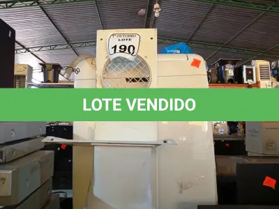 LOTE 190 - 01 AR CONDICIONADO PORTÁTIL CONSUL 12000 BTUS C/ CONTROLE. (NO ESTADO) ATENÇÃO! FAZER A VISITAÇÃO ANTES DE ARREMATAR, NÃO SABEMOS SE FUNCIONA. LEILÃO NÃO TEM GARANTIA E NEM DEVOLUÇÃO, SUJEITO A POSSÍVEIS AVARIAS VISÍVEIS/OCULTAS E/OU AUSÊNCIA DE COMPONENTES.
