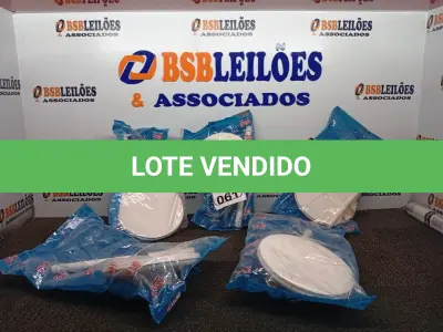 LOTE 061 - 05 CHUVEIRO C/BRAÇO 8" DE 1/2" PVC BR HERC.(NO ESTADO) ATENÇÃO! FAZER A VISITAÇÃO ANTES DE ARREMATAR, NÃO SABEMOS SE FUNCIONA. LEILÃO NÃO TEM GARANTIA E NEM DEVOLUÇÃO, SUJEITO A POSSÍVEIS AVARIAS VISÍVEIS/OCULTAS E/OU AUSÊNCIA DE COMPONENTES.