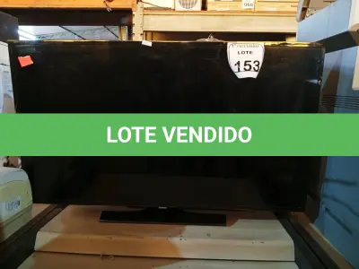 LOTE 153 - 01 TV SONY 32” POLEGADAS E 01 TV SAMSUMG 40” POLEGADAS COM AVARIAS.  (NO ESTADO) ATENÇÃO! FAZER A VISITAÇÃO ANTES DE ARREMATAR, NÃO SABEMOS SE FUNCIONA. LEILÃO NÃO TEM GARANTIA E NEM DEVOLUÇÃO, SUJEITO A POSSÍVEIS AVARIAS VISÍVEIS/OCULTAS E/OU AUSÊNCIA DE COMPONENTES.