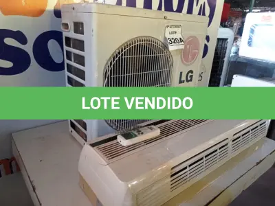 LOTE 320 - 01 AR CONDICIONADO LG DE 9000 BTUS C/ CONTROLE. (NO ESTADO) ATENÇÃO! FAZER A VISITAÇÃO ANTES DE ARREMATAR, NÃO SABEMOS SE FUNCIONA. LEILÃO NÃO TEM GARANTIA E NEM DEVOLUÇÃO, SUJEITO A POSSÍVEIS AVARIAS VISÍVEIS/OCULTAS E/OU AUSÊNCIA DE COMPONENTES.