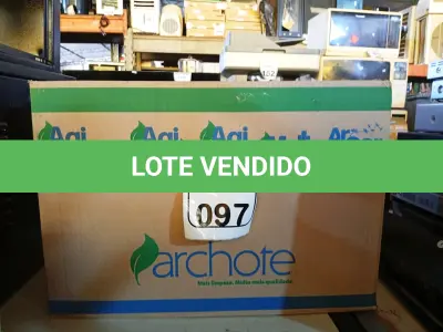 LOTE 097 - 03 CAIXAS DE ÁGUAS SANITÁRIAS COM 03 UNIDADES EM CADA DE 05L CADA. (NO ESTADO) ATENÇÃO! FAZER A VISITAÇÃO ANTES DE ARREMATAR, NÃO SABEMOS SE FUNCIONA. LEILÃO NÃO TEM GARANTIA E NEM DEVOLUÇÃO, SUJEITO A POSSÍVEIS AVARIAS VISÍVEIS/OCULTAS E/OU AUSÊNCIA DE COMPONENTES.