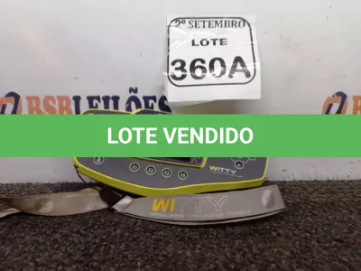 LOTE 360 - 01 SISTEMA DE CRONOMETRAGEM MICROGATE WITTY WIRELESS. (APENAS O CONTROLE). (NO ESTADO) ATENÇÃO! FAZER A VISITAÇÃO ANTES DE ARREMATAR, NÃO SABEMOS SE FUNCIONA. LEILÃO NÃO TEM GARANTIA E NEM DEVOLUÇÃO, SUJEITO A POSSÍVEIS AVARIAS VISÍVEIS/OCULTAS E/OU AUSÊNCIA DE COMPONENTES.