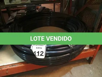 LOTE 112 - 01 01 ROLO DE  MANGUEIRA TUBO IRRIGAÇAO 1 X 2,0 AZUL INDEX. (NO ESTADO) ATENÇÃO! FAZER A VISITAÇÃO ANTES DE ARREMATAR, NÃO SABEMOS SE FUNCIONA. LEILÃO NÃO TEM GARANTIA E NEM DEVOLUÇÃO, SUJEITO A POSSÍVEIS AVARIAS VISÍVEIS/OCULTAS E/OU AUSÊNCIA DE COMPONENTES.