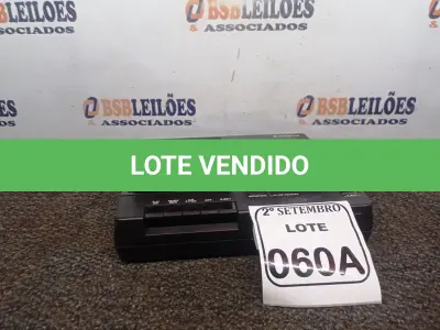 LOTE 060 - 01 TOCA FITAS SANYO TRA9902 02 TAPES. (NO ESTADO) ATENÇÃO! FAZER A VISITAÇÃO ANTES DE ARREMATAR, NÃO SABEMOS SE FUNCIONA. LEILÃO NÃO TEM GARANTIA E NEM DEVOLUÇÃO, SUJEITO A POSSÍVEIS AVARIAS VISÍVEIS/OCULTAS E/OU AUSÊNCIA DE COMPONENTES.