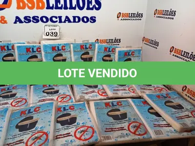 LOTE 039 - 01 LOTE COM DIVERSAS CAPAS DE PROTEÇÃO P/ CAIXAS D´ÁGUA DE TELA, SENDO 09 DE 500L, 10 DE 1.000L E 01 DE 1.500L. (NO ESTADO) ATENÇÃO! FAZER A VISITAÇÃO ANTES DE ARREMATAR, NÃO SABEMOS SE FUNCIONA. LEILÃO NÃO TEM GARANTIA E NEM DEVOLUÇÃO, SUJEITO A POSSÍVEIS AVARIAS VISÍVEIS/OCULTAS E/OU AUSÊNCIA DE COMPONENTES.
