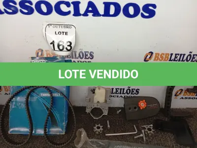 LOTE 163 - 01 LOTE COM DIVERSAS PEÇAS VEICULARES. (NO ESTADO) ATENÇÃO! FAZER A VISITAÇÃO ANTES DE ARREMATAR, NÃO SABEMOS SE FUNCIONA. LEILÃO NÃO TEM GARANTIA E NEM DEVOLUÇÃO, SUJEITO A POSSÍVEIS AVARIAS VISÍVEIS/OCULTAS E/OU AUSÊNCIA DE COMPONENTES.
