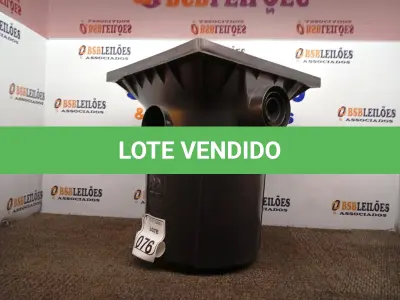 LOTE 076 - 01 CAIXA COLETORA DE GORDURA 20L. (NO ESTADO) ATENÇÃO! FAZER A VISITAÇÃO ANTES DE ARREMATAR, NÃO SABEMOS SE FUNCIONA. LEILÃO NÃO TEM GARANTIA E NEM DEVOLUÇÃO, SUJEITO A POSSÍVEIS AVARIAS VISÍVEIS/OCULTAS E/OU AUSÊNCIA DE COMPONENTES.