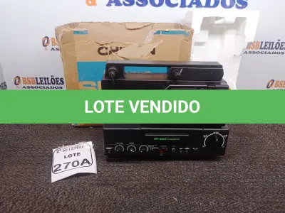 LOTE 270 - 01 PROJETOR DE ROLO CHINON SP-330 115V. (NO ESTADO) ATENÇÃO! FAZER A VISITAÇÃO ANTES DE ARREMATAR, NÃO SABEMOS SE FUNCIONA. LEILÃO NÃO TEM GARANTIA E NEM DEVOLUÇÃO, SUJEITO A POSSÍVEIS AVARIAS VISÍVEIS/OCULTAS E/OU AUSÊNCIA DE COMPONENTES.