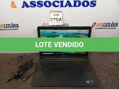 LOTE 370 - 01 NOTEBOOK DELL I7 INSPIRON 15 MODEL: P39F COM CARREGADOR (NO ESTADO) ATENÇÃO! FAZER A VISITAÇÃO ANTES DE ARREMATAR, NÃO SABEMOS SE FUNCIONA. LEILÃO NÃO TEM GARANTIA E NEM DEVOLUÇÃO, SUJEITO A POSSÍVEIS AVARIAS VISÍVEIS/OCULTAS E/OU AUSÊNCIA DE COMPONENTES.