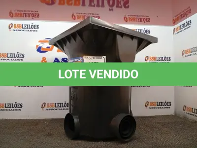 LOTE 058 - 01 CAIXA DE PASSAGEM E INSPEÇÃO DE ESGOTO. (NO ESTADO) ATENÇÃO! FAZER A VISITAÇÃO ANTES DE ARREMATAR, NÃO SABEMOS SE FUNCIONA. LEILÃO NÃO TEM GARANTIA E NEM DEVOLUÇÃO, SUJEITO A POSSÍVEIS AVARIAS VISÍVEIS/OCULTAS E/OU AUSÊNCIA DE COMPONENTES.