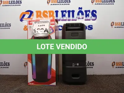 LOTE 160 - 01 CAIXA DE SOM MULTIMIDIA PORTÁTIL XTRAD MODELO CS-20(NOVO). (NO ESTADO) ATENÇÃO! FAZER A VISITAÇÃO ANTES DE ARREMATAR, NÃO SABEMOS SE FUNCIONA. LEILÃO NÃO TEM GARANTIA E NEM DEVOLUÇÃO, SUJEITO A POSSÍVEIS AVARIAS VISÍVEIS/OCULTAS E/OU AUSÊNCIA DE COMPONENTES.