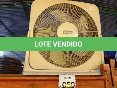 LOTE 050 - 02 VENTILADORES ARNO. (NO ESTADO) ATENÇÃO! FAZER A VISITAÇÃO ANTES DE ARREMATAR, NÃO SABEMOS SE FUNCIONA. LEILÃO NÃO TEM GARANTIA E NEM DEVOLUÇÃO, SUJEITO A POSSÍVEIS AVARIAS VISÍVEIS/OCULTAS E/OU AUSÊNCIA DE COMPONENTES.