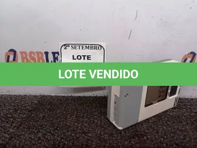 LOTE 350 - 01 TIMER PROGRAMÁVEL. (NO ESTADO) ATENÇÃO! FAZER A VISITAÇÃO ANTES DE ARREMATAR, NÃO SABEMOS SE FUNCIONA. LEILÃO NÃO TEM GARANTIA E NEM DEVOLUÇÃO, SUJEITO A POSSÍVEIS AVARIAS VISÍVEIS/OCULTAS E/OU AUSÊNCIA DE COMPONENTES.