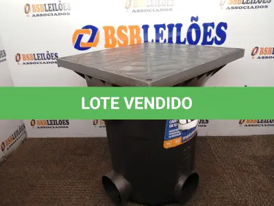 LOTE 195 - 01 CAIXA DE PASSAGEM E INSPEÇÃO DE ESGOTO. (NO ESTADO) ATENÇÃO! FAZER A VISITAÇÃO ANTES DE ARREMATAR, NÃO SABEMOS SE FUNCIONA. LEILÃO NÃO TEM GARANTIA E NEM DEVOLUÇÃO, SUJEITO A POSSÍVEIS AVARIAS VISÍVEIS/OCULTAS E/OU AUSÊNCIA DE COMPONENTES.
