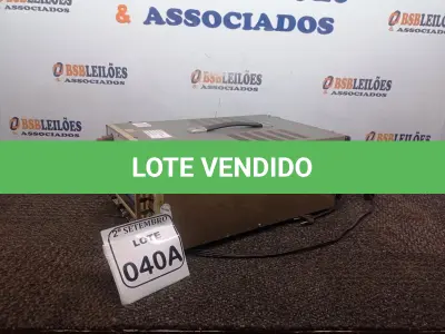 LOTE 040 - 01 OSCILOSCÓPIO MINIMAPA MODELO MO-1221. (NO ESTADO) ATENÇÃO! FAZER A VISITAÇÃO ANTES DE ARREMATAR, NÃO SABEMOS SE FUNCIONA. LEILÃO NÃO TEM GARANTIA E NEM DEVOLUÇÃO, SUJEITO A POSSÍVEIS AVARIAS VISÍVEIS/OCULTAS E/OU AUSÊNCIA DE COMPONENTES.