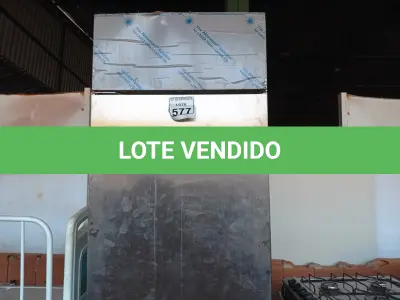 LOTE 577 - 01 PASTROUGH CÂMARA DE AQUECIMENTO. (NO ESTADO) ATENÇÃO! FAZER A VISITAÇÃO ANTES DE ARREMATAR, NÃO SABEMOS SE FUNCIONA. LEILÃO NÃO TEM GARANTIA E NEM DEVOLUÇÃO, SUJEITO A POSSÍVEIS AVARIAS VISÍVEIS/OCULTAS E/OU AUSÊNCIA DE COMPONENTES.