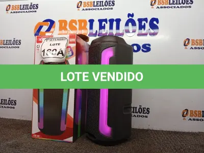 LOTE 160 - 01 CAIXA DE SOM MULTIMIDIA PORTÁTIL XTRAD MODELO CS-20(NOVO). (NO ESTADO) ATENÇÃO! FAZER A VISITAÇÃO ANTES DE ARREMATAR, NÃO SABEMOS SE FUNCIONA. LEILÃO NÃO TEM GARANTIA E NEM DEVOLUÇÃO, SUJEITO A POSSÍVEIS AVARIAS VISÍVEIS/OCULTAS E/OU AUSÊNCIA DE COMPONENTES.
