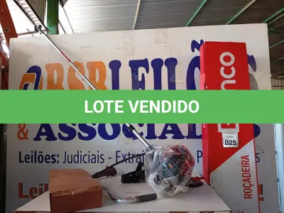 LOTE 025 - 01 ROÇADEIRA MARCA BRANCO MODELO BR43 (NOVO). (NO ESTADO) ATENÇÃO! FAZER A VISITAÇÃO ANTES DE ARREMATAR, NÃO SABEMOS SE FUNCIONA. LEILÃO NÃO TEM GARANTIA E NEM DEVOLUÇÃO, SUJEITO A POSSÍVEIS AVARIAS VISÍVEIS/OCULTAS E/OU AUSÊNCIA DE COMPONENTES.