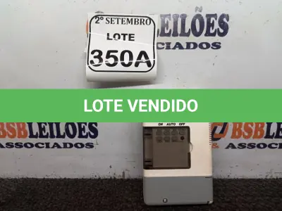 LOTE 350 - 01 TIMER PROGRAMÁVEL. (NO ESTADO) ATENÇÃO! FAZER A VISITAÇÃO ANTES DE ARREMATAR, NÃO SABEMOS SE FUNCIONA. LEILÃO NÃO TEM GARANTIA E NEM DEVOLUÇÃO, SUJEITO A POSSÍVEIS AVARIAS VISÍVEIS/OCULTAS E/OU AUSÊNCIA DE COMPONENTES.