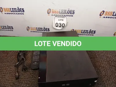 LOTE 030 - 01 DVD PLAYER PIONEER DV414. (NO ESTADO) ATENÇÃO! FAZER A VISITAÇÃO ANTES DE ARREMATAR, NÃO SABEMOS SE FUNCIONA. LEILÃO NÃO TEM GARANTIA E NEM DEVOLUÇÃO, SUJEITO A POSSÍVEIS AVARIAS VISÍVEIS/OCULTAS E/OU AUSÊNCIA DE COMPONENTES.