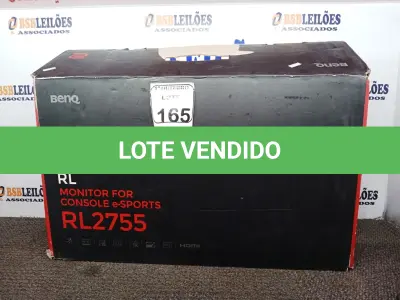 LOTE 165 - 01 MONITOR BENQ 27” POLEGADA RL2755. (NO ESTADO) ATENÇÃO! FAZER A VISITAÇÃO ANTES DE ARREMATAR, NÃO SABEMOS SE FUNCIONA. LEILÃO NÃO TEM GARANTIA E NEM DEVOLUÇÃO, SUJEITO A POSSÍVEIS AVARIAS VISÍVEIS/OCULTAS E/OU AUSÊNCIA DE COMPONENTES.