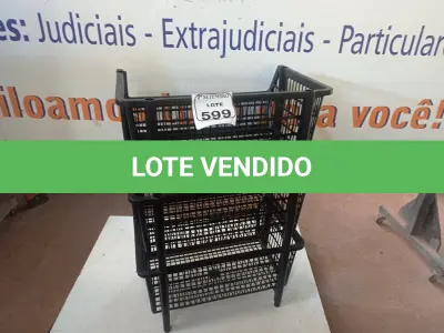 LOTE 599 - 03 CESTOS. (NO ESTADO) ATENÇÃO! FAZER A VISITAÇÃO ANTES DE ARREMATAR, NÃO SABEMOS SE FUNCIONA. LEILÃO NÃO TEM GARANTIA E NEM DEVOLUÇÃO, SUJEITO A POSSÍVEIS AVARIAS VISÍVEIS/OCULTAS E/OU AUSÊNCIA DE COMPONENTES.