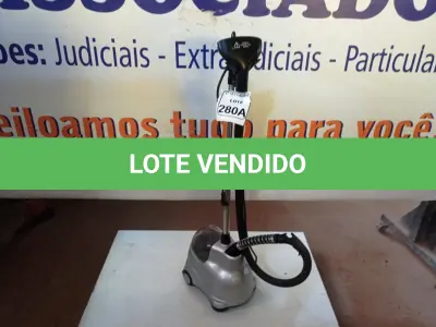 LOTE 280 - 01 FERRO DE PASSAR A VAPOR SUGGAR. (NO ESTADO) ATENÇÃO! FAZER A VISITAÇÃO ANTES DE ARREMATAR, NÃO SABEMOS SE FUNCIONA. LEILÃO NÃO TEM GARANTIA E NEM DEVOLUÇÃO, SUJEITO A POSSÍVEIS AVARIAS VISÍVEIS/OCULTAS E/OU AUSÊNCIA DE COMPONENTES.