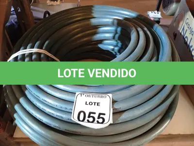 LOTE 055 - 01 ROLO DE TUBO PARA IRRIGAÇÃO 1X2,0MM. (NO ESTADO) ATENÇÃO! FAZER A VISITAÇÃO ANTES DE ARREMATAR, NÃO SABEMOS SE FUNCIONA. LEILÃO NÃO TEM GARANTIA E NEM DEVOLUÇÃO, SUJEITO A POSSÍVEIS AVARIAS VISÍVEIS/OCULTAS E/OU AUSÊNCIA DE COMPONENTES.