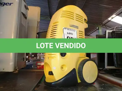 LOTE 081 - 01 LAVA JATO SEM A MANGUEIRA KARCHER. (NO ESTADO) ATENÇÃO! FAZER A VISITAÇÃO ANTES DE ARREMATAR, NÃO SABEMOS SE FUNCIONA. LEILÃO NÃO TEM GARANTIA E NEM DEVOLUÇÃO, SUJEITO A POSSÍVEIS AVARIAS VISÍVEIS/OCULTAS E/OU AUSÊNCIA DE COMPONENTES.