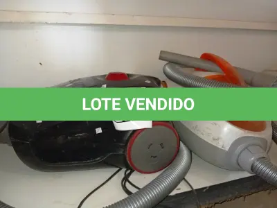 LOTE 174 - 02 ASPIRADORES DE PÓ ELECTROLUX.  (NO ESTADO) ATENÇÃO! FAZER A VISITAÇÃO ANTES DE ARREMATAR, NÃO SABEMOS SE FUNCIONA. LEILÃO NÃO TEM GARANTIA E NEM DEVOLUÇÃO, SUJEITO A POSSÍVEIS AVARIAS VISÍVEIS/OCULTAS E/OU AUSÊNCIA DE COMPONENTES.