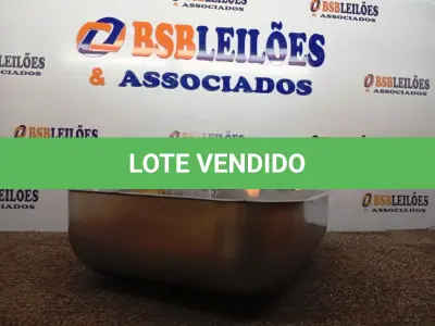 LOTE 088 - 01 CUBA EM AÇO INOX 400X340X140MM. (NO ESTADO) ATENÇÃO! FAZER A VISITAÇÃO ANTES DE ARREMATAR, NÃO SABEMOS SE FUNCIONA. LEILÃO NÃO TEM GARANTIA E NEM DEVOLUÇÃO, SUJEITO A POSSÍVEIS AVARIAS VISÍVEIS/OCULTAS E/OU AUSÊNCIA DE COMPONENTES.
