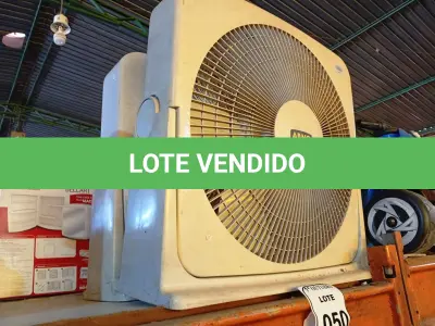 LOTE 050 - 02 VENTILADORES ARNO. (NO ESTADO) ATENÇÃO! FAZER A VISITAÇÃO ANTES DE ARREMATAR, NÃO SABEMOS SE FUNCIONA. LEILÃO NÃO TEM GARANTIA E NEM DEVOLUÇÃO, SUJEITO A POSSÍVEIS AVARIAS VISÍVEIS/OCULTAS E/OU AUSÊNCIA DE COMPONENTES.