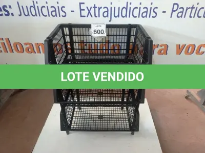 LOTE 600 - 03 CESTOS. (NO ESTADO) ATENÇÃO! FAZER A VISITAÇÃO ANTES DE ARREMATAR, NÃO SABEMOS SE FUNCIONA. LEILÃO NÃO TEM GARANTIA E NEM DEVOLUÇÃO, SUJEITO A POSSÍVEIS AVARIAS VISÍVEIS/OCULTAS E/OU AUSÊNCIA DE COMPONENTES.