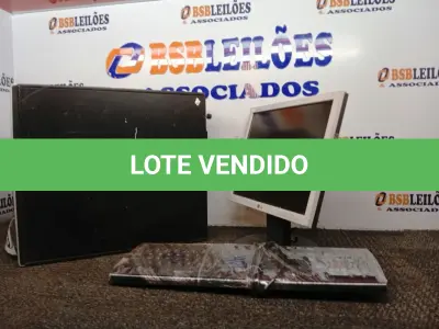 LOTE 543 - 01 MONITOR LG, 01 TECLADO E CPU HP. (NO ESTADO) ATENÇÃO! FAZER A VISITAÇÃO ANTES DE ARREMATAR, NÃO SABEMOS SE FUNCIONA. LEILÃO NÃO TEM GARANTIA E NEM DEVOLUÇÃO, SUJEITO A POSSÍVEIS AVARIAS VISÍVEIS/OCULTAS E/OU AUSÊNCIA DE COMPONENTES.
