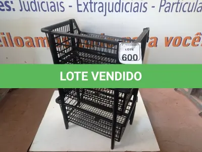 LOTE 600 - 03 CESTOS. (NO ESTADO) ATENÇÃO! FAZER A VISITAÇÃO ANTES DE ARREMATAR, NÃO SABEMOS SE FUNCIONA. LEILÃO NÃO TEM GARANTIA E NEM DEVOLUÇÃO, SUJEITO A POSSÍVEIS AVARIAS VISÍVEIS/OCULTAS E/OU AUSÊNCIA DE COMPONENTES.